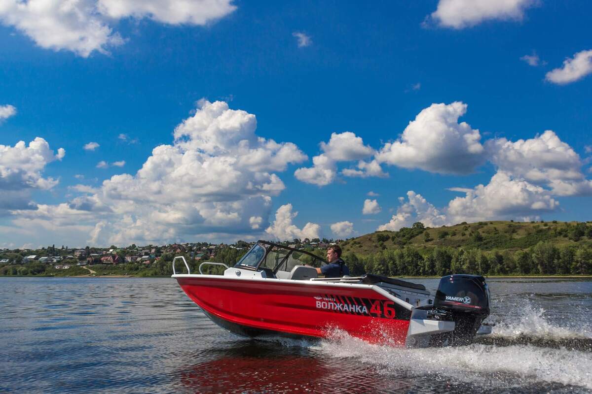 Купить Катер-лодка алюминиевая ВОЛЖАНКА 46 Fish в Москве фото4