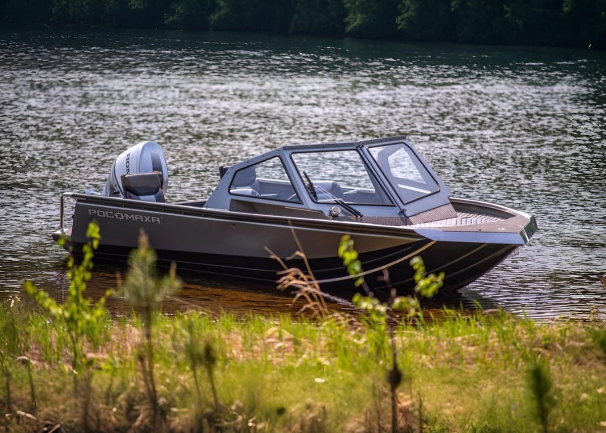 Купить Катер-лодка алюминиевая РОСОМАХА R5100 В в Москве фото4