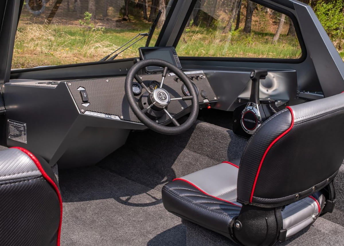 Купить Катер-лодка алюминиевая РОСОМАХА R5100 В в Москве фото5