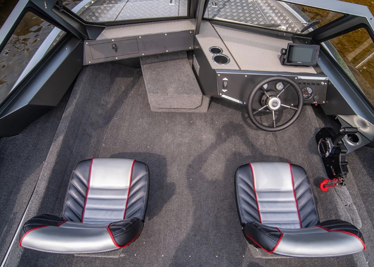 Купить Катер-лодка алюминиевая РОСОМАХА R5100 В в Москве фото6