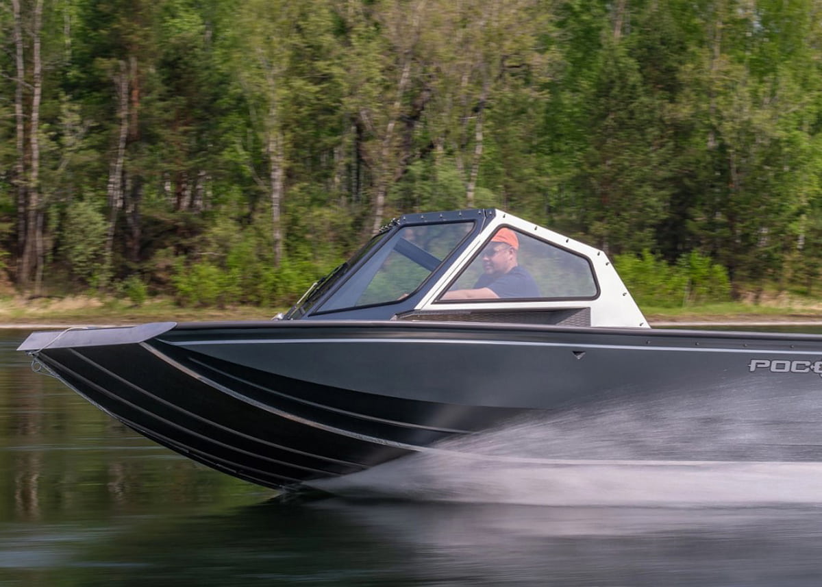 Купить Катер-лодка алюминиевая РОСОМАХА R5100 В в Москве фото8