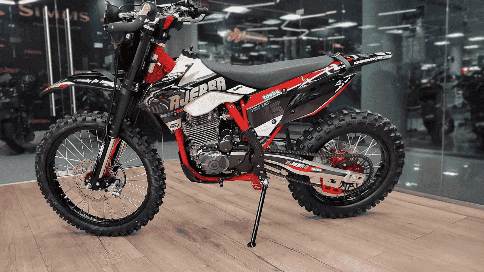 Купить Мотоцикл кроссовый эндуро AJERRA Tooba PR300 в Москве фото2