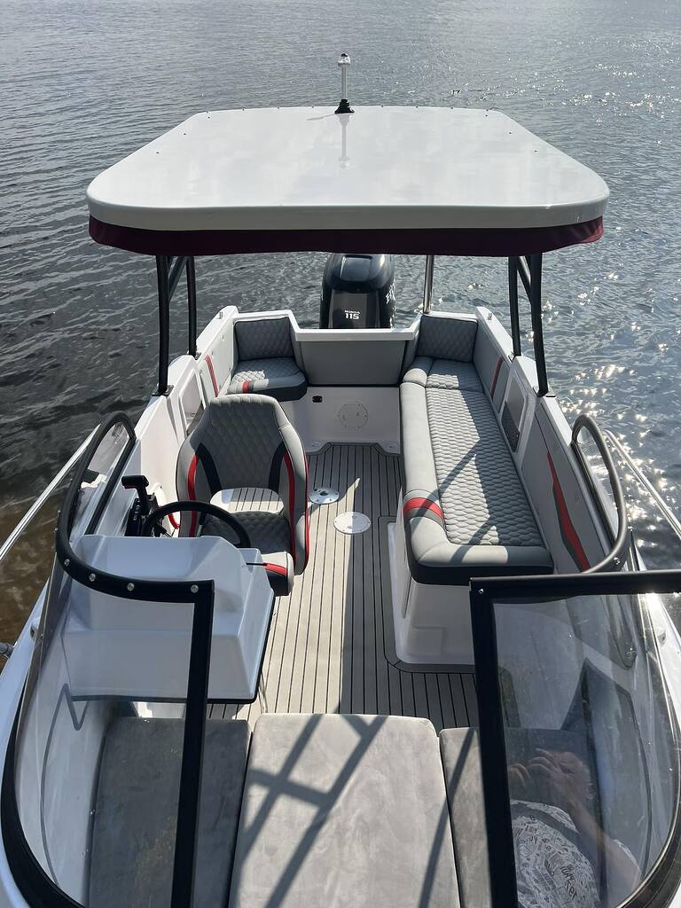Купить Катер-лодка алюминиевая BOSSFORR 580 BIMINI в Москве фото8