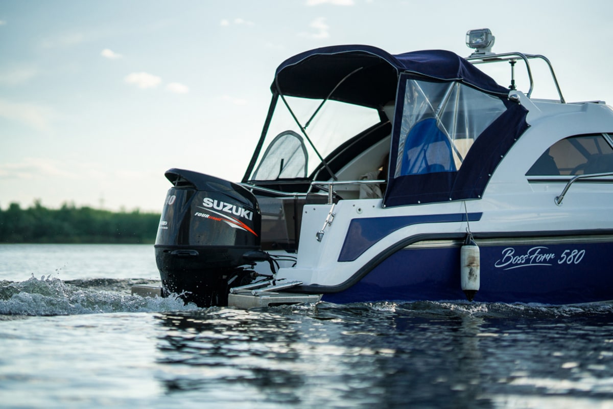 Купить Катер-лодка алюминиевая BOSSFORR 580 HT в Москве фото7