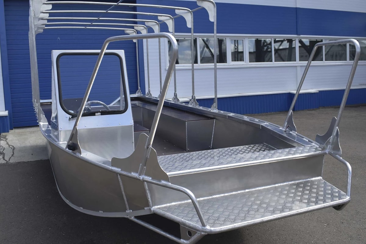 Купить Катер-лодка алюминиевая WYATBOAT-600 в Москве фото3