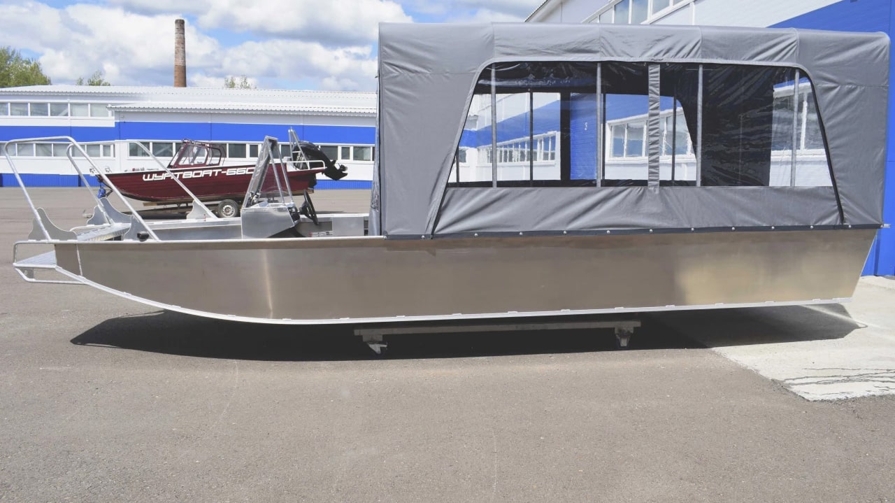 Купить Катер-лодка алюминиевая WYATBOAT-600 в Москве фото4