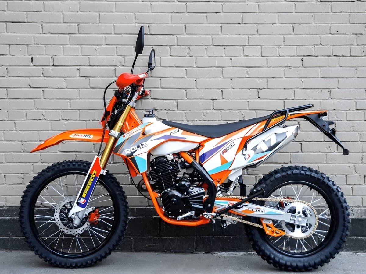 Купить Мотоцикл кроссовый эндуро ROLIZ SPORT-007 YIN в Москве фото4