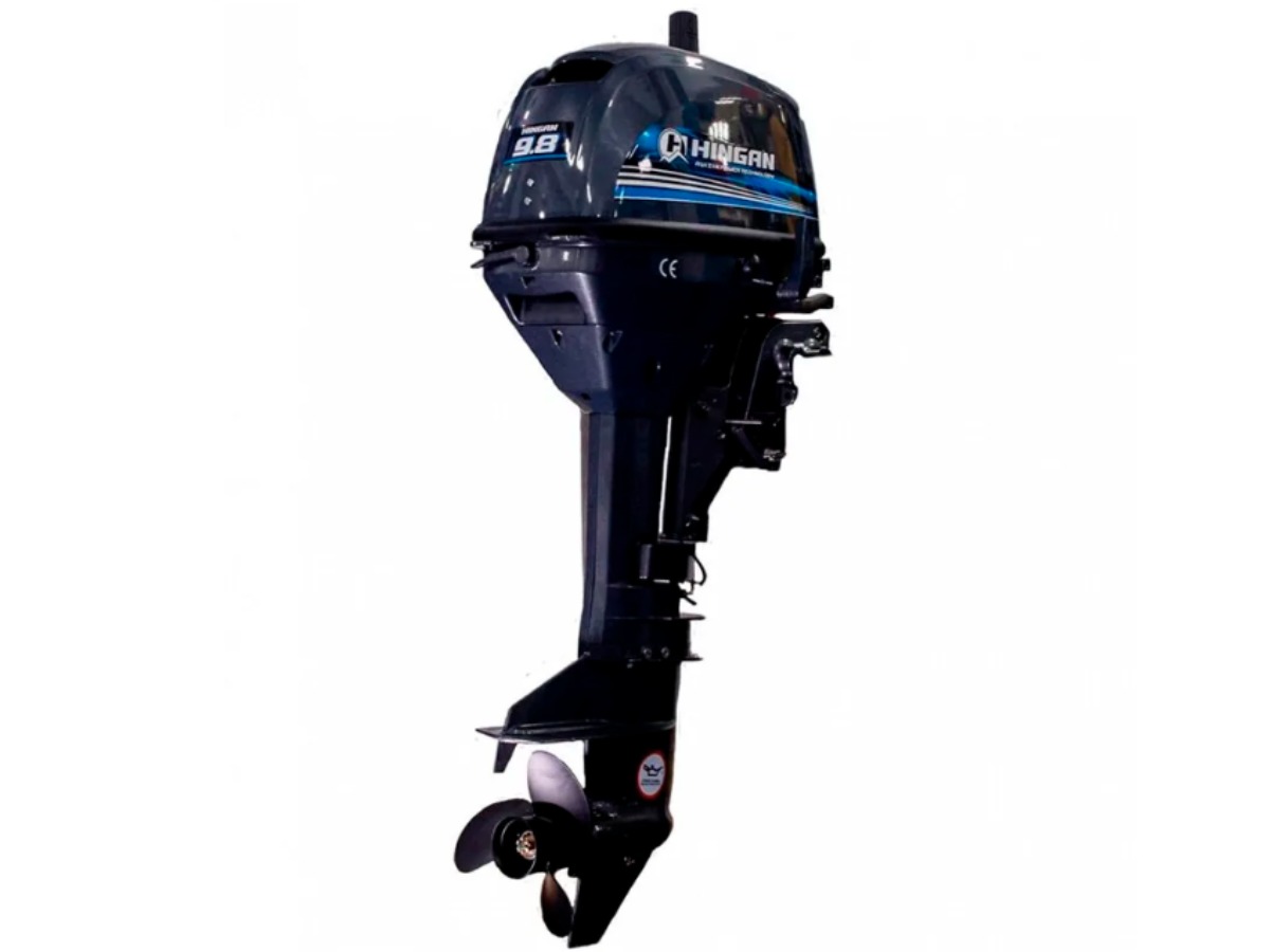 Купить 2х-тактный лодочный мотор HINGAN 9.8л.с в Москве фото2