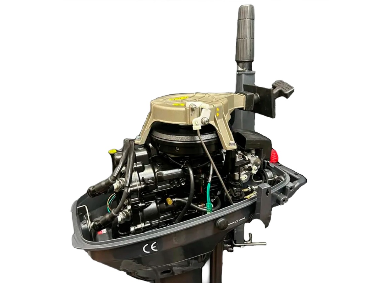 Купить 2х-тактный лодочный мотор HINGAN 9.8л.с в Москве фото4