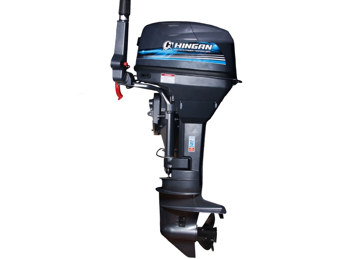 Купить 2х-тактный лодочный мотор HINGAN 9.9л.с в Москве фото2