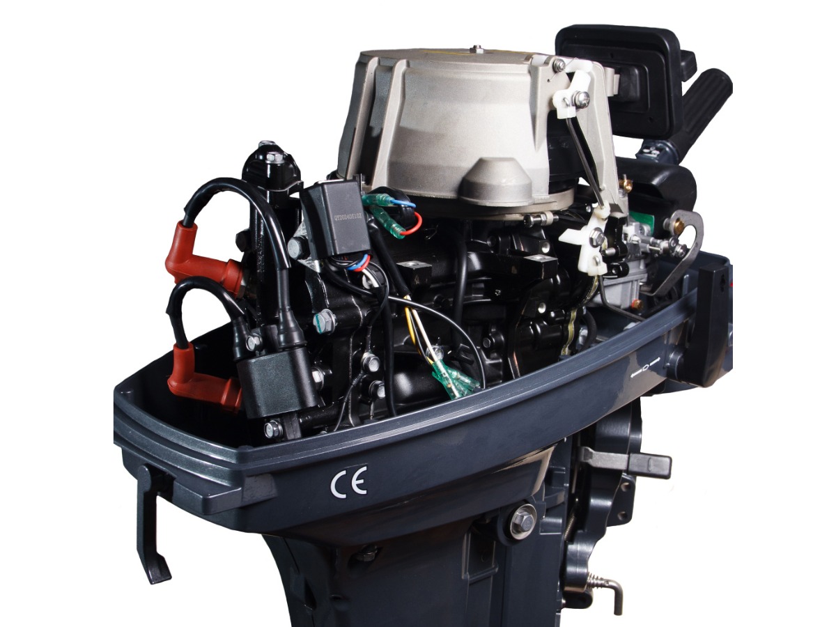 Купить 2х-тактный лодочный мотор HINGAN 9.9л.с в Москве фото4