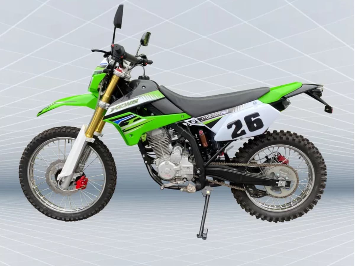 Купить Мотоцикл кроссовый эндуро KEWS K21 CB250-G (ZS165FMM) в Москве фото3