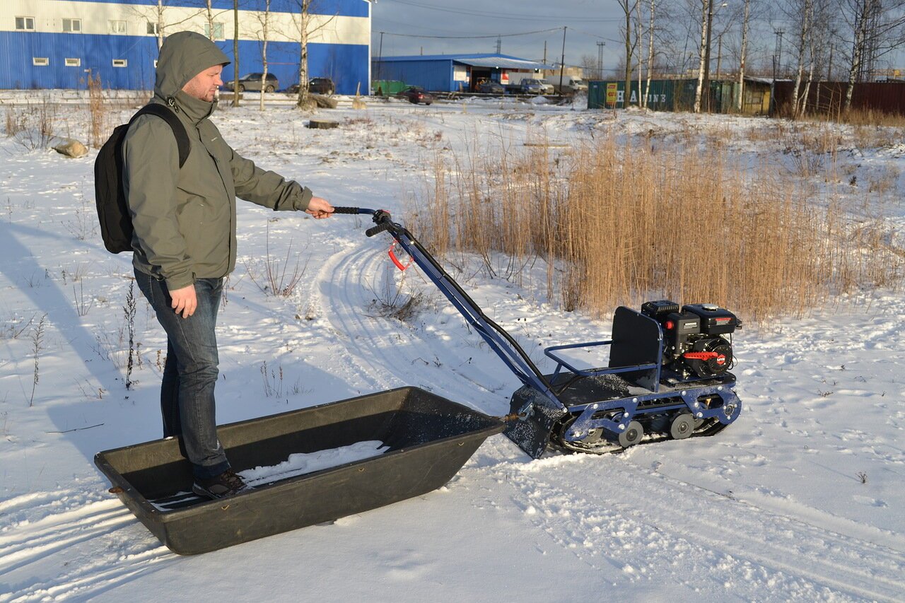 Купить Мотобуксировщик БАРС Следопыт F15DSE в Москве фото8