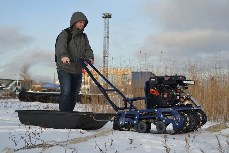 Купить Мотобуксировщик БАРС Следопыт F15S Эконом в Москве фото4