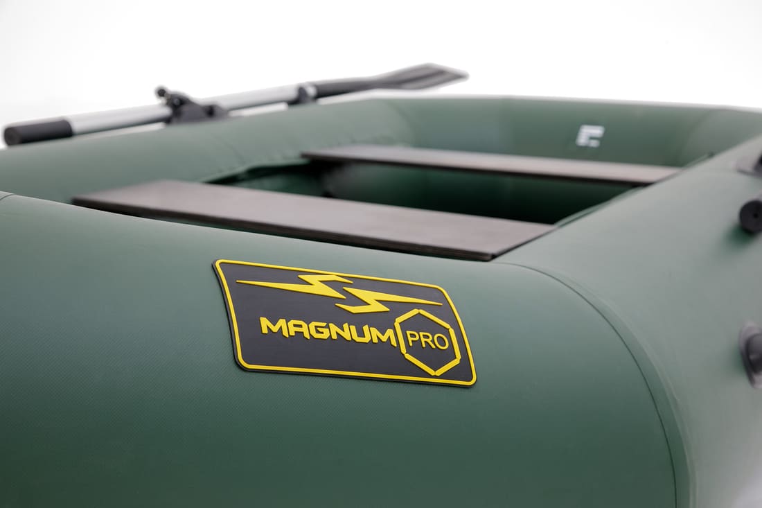 Купить Гребная лодка ПВХ MAGNUM PRO 300 (Зеленая) гребная, с возможностью установки транца (2024) в Москве фото5