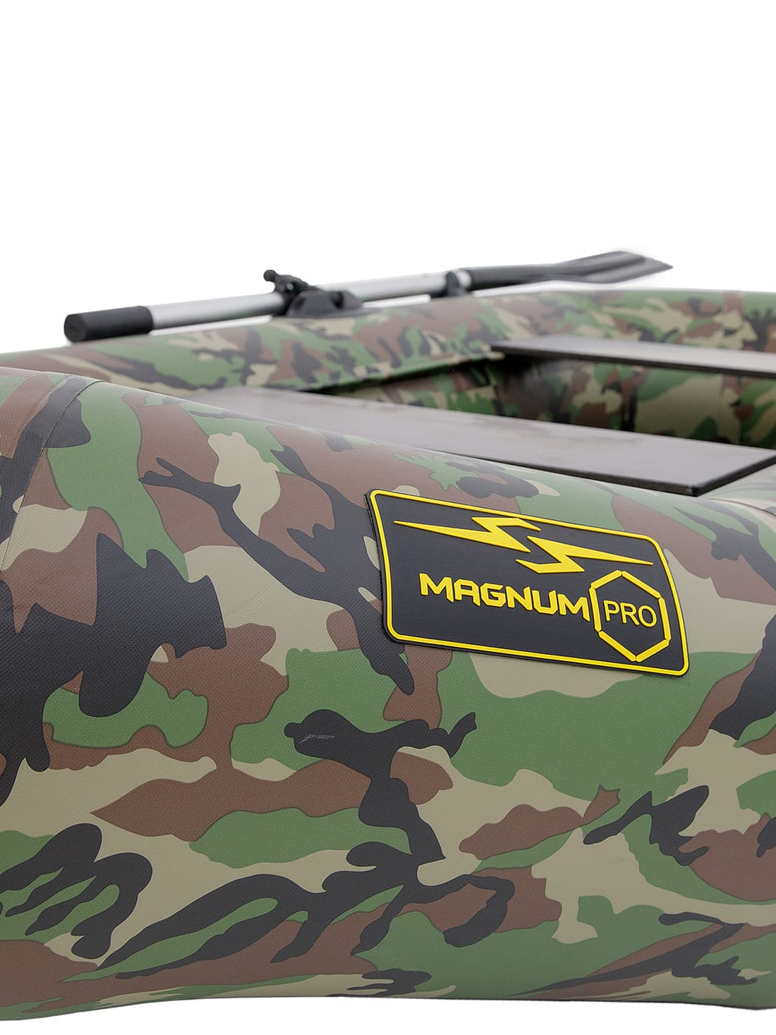 Купить Гребная лодка ПВХ MAGNUM PRO 300 (Камуфляж) гребная, с возможностью установки транца (2024) в Москве фото3