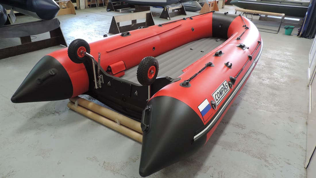 Купить Лодка ПВХ COMPAS 430 в Москве фото12