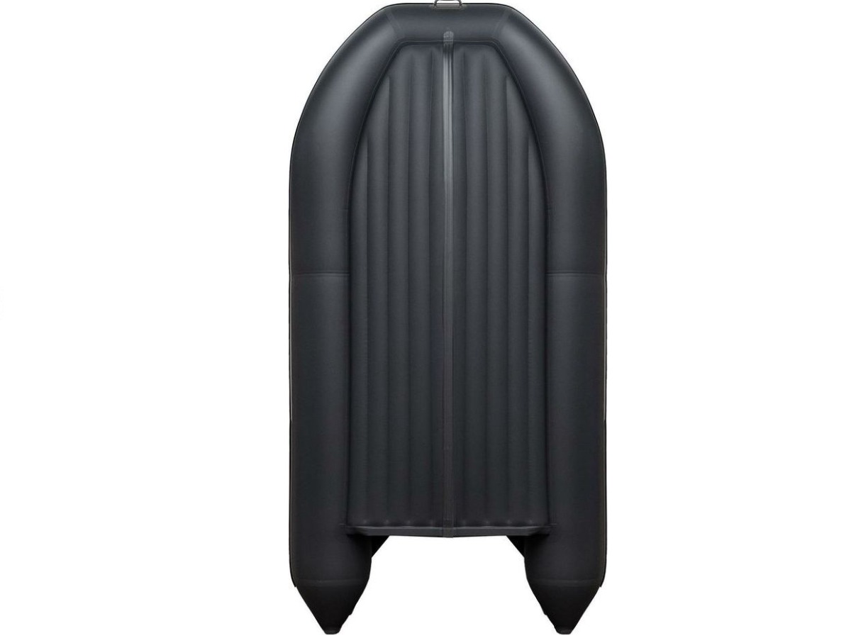 Купить Лодка ПВХ РИВЬЕРА 3800 килевое надувное дно "комби" светло-серый/черный в Москве фото4