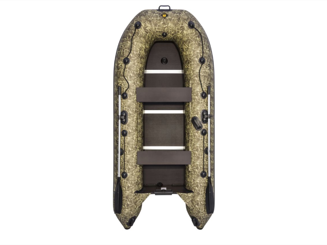 Купить Лодка ПВХ РИВЬЕРА Компакт 3200 СК "камуфляж" темный камыш в Москве