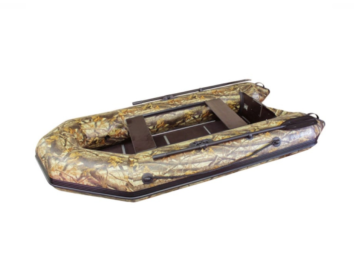 Купить Лодка ПВХ ТАЙГА 290 Киль камуфляж в Москве фото2