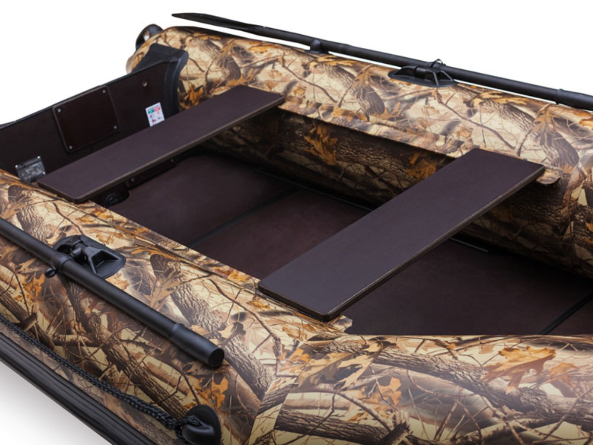 Купить Лодка ПВХ ТАЙГА 290 Киль камуфляж в Москве фото6