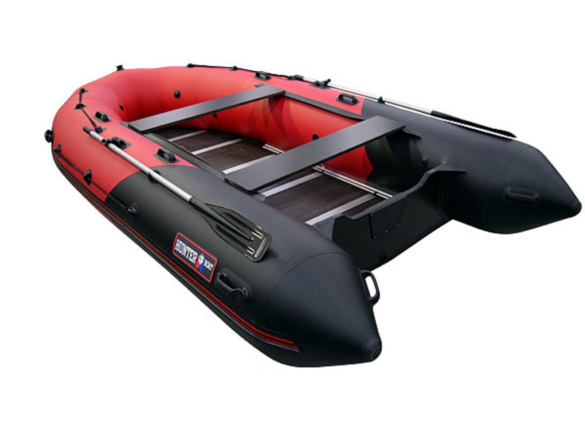 Купить Лодка ПВХ ХАНТЕР 420 New 2022 в Москве фото4