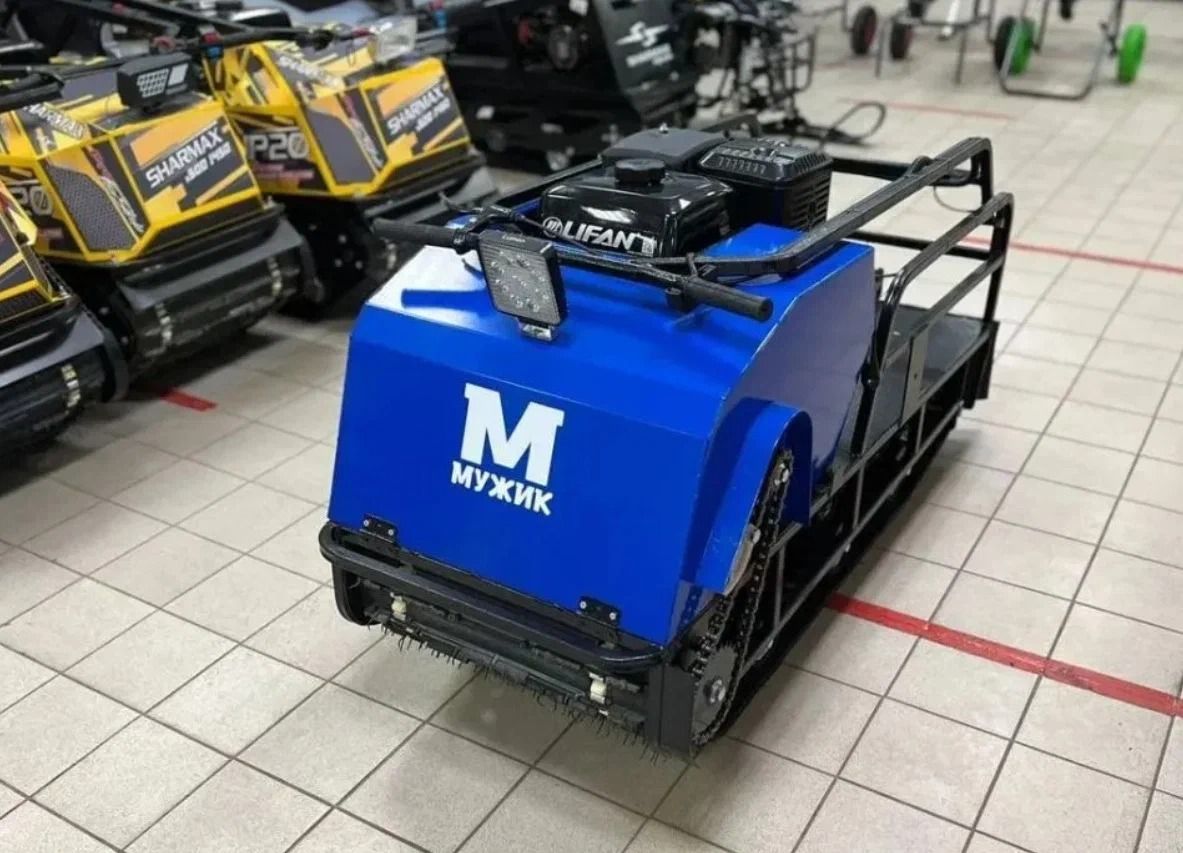 Купить Мотобуксировщик МУЖИК М500/1450 15 л.с. Б/У в Москве