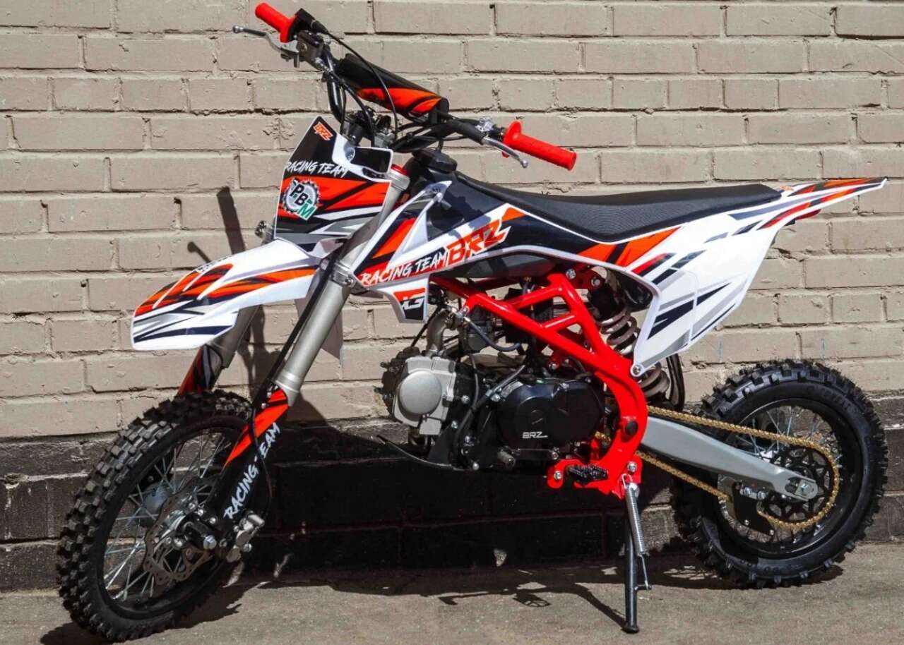 Купить Мотоцикл BRZ X3 125cc PITBIKE Б/У в Москве