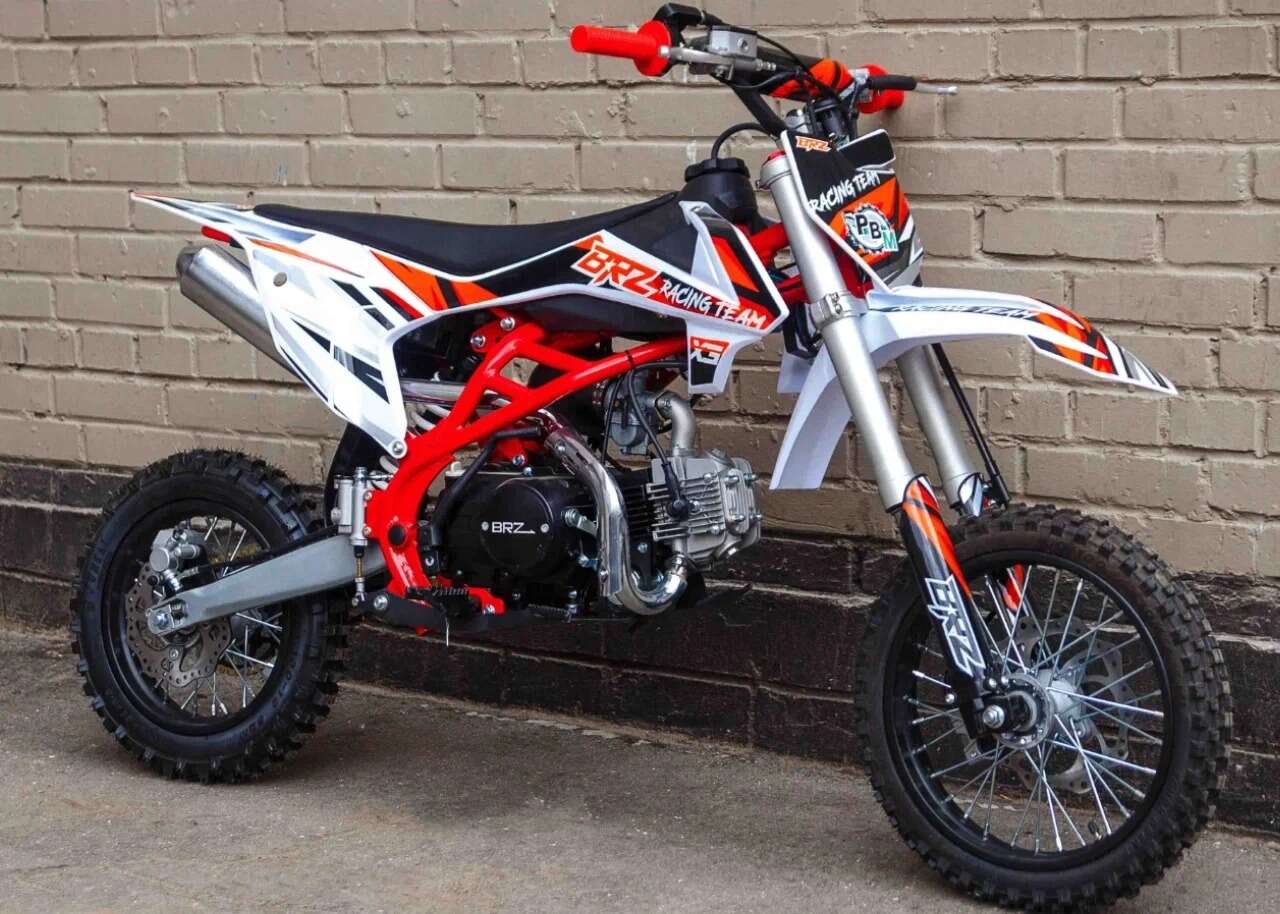 Купить Мотоцикл BRZ X3 125cc PITBIKE Б/У в Москве фото2