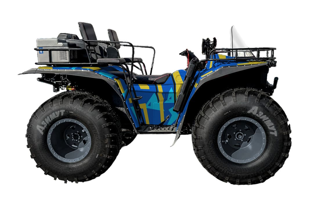 Купить Квадроцикл-болотоход AZIMUT Профи V1.8 (ПСМ) в Москве фото2
