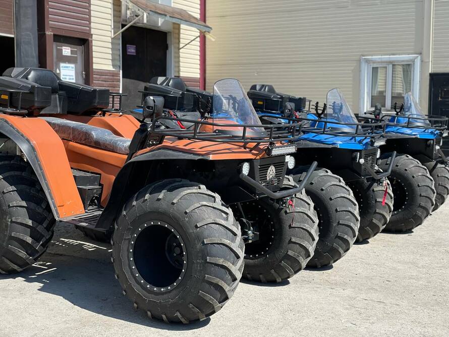 Купить Квадроцикл-болотоход AZIMUT Стандарт V1.5 (ПСМ) в Москве фото5