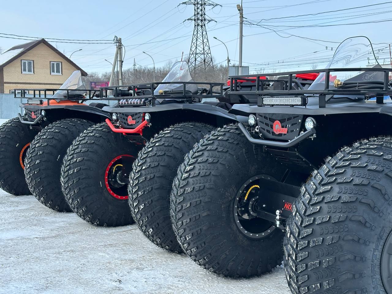 Купить Квадроцикл-болотоход NORD Profi (ПСМ) в Москве фото3