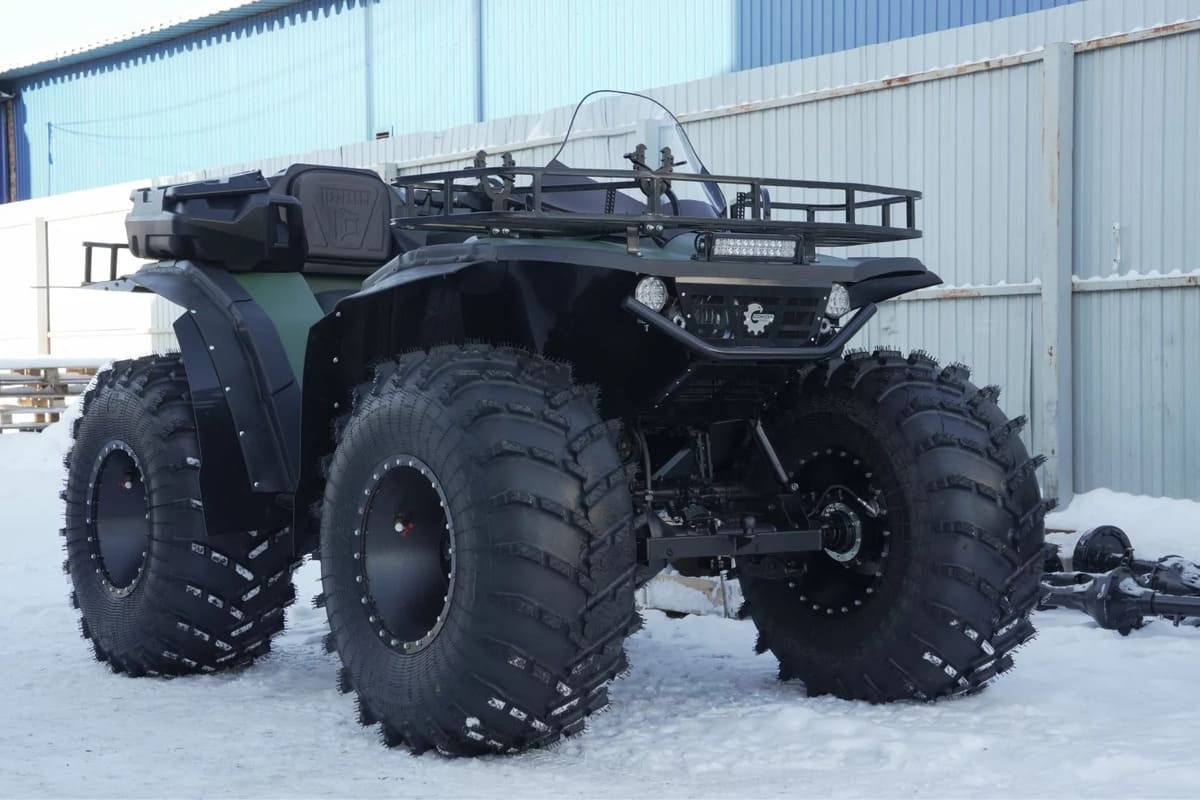 Купить Квадроцикл-болотоход СОКОЛ 1.5 УАЗ Тимкен (ПСМ) в Москве фото2