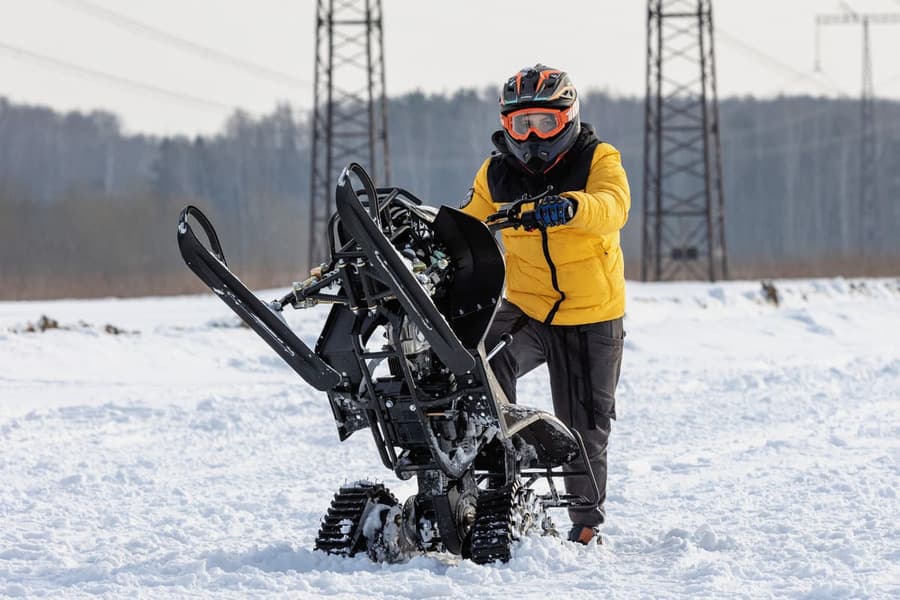 Купить Снегоцикл TIGER Universal 150 в Москве фото16