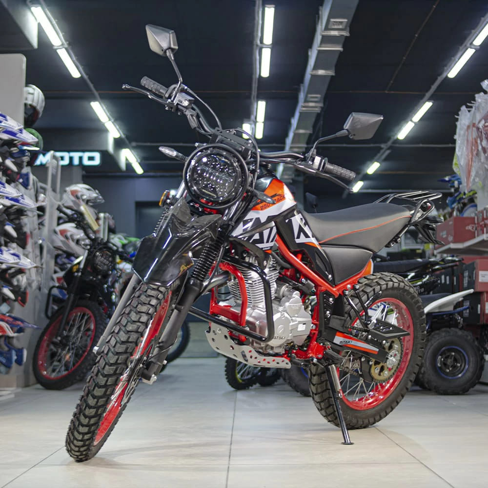 Купить Мотоцикл ATAKI Tracker 250 (4T 165FMM) ПТС 21/18 ENDURO в Москве фото8