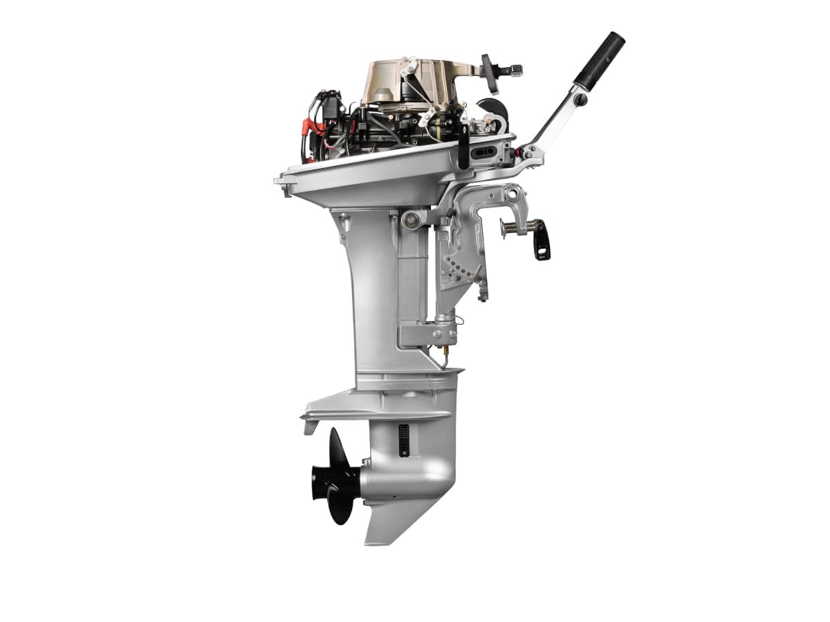 Купить 2х-тактный лодочный мотор SHARMAX SM9.9HS Pro в Москве фото6