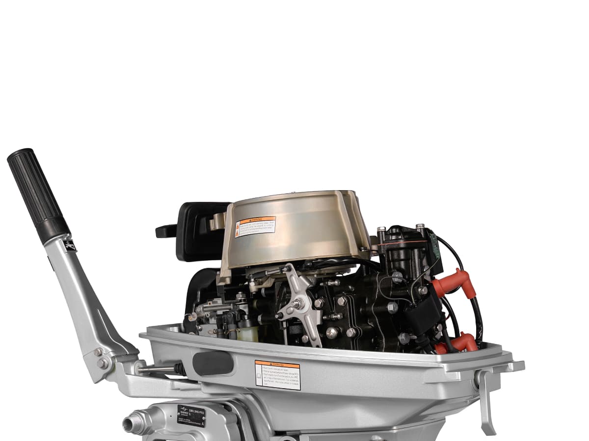 Купить 2х-тактный лодочный мотор SHARMAX SM9.9HS Pro в Москве фото8