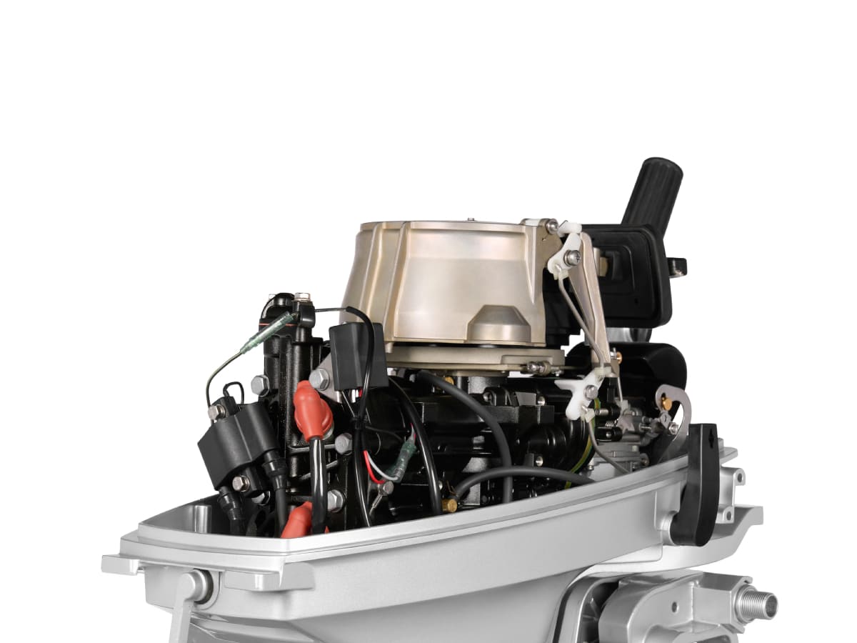 Купить 2х-тактный лодочный мотор SHARMAX SM9.9HS Pro в Москве фото9