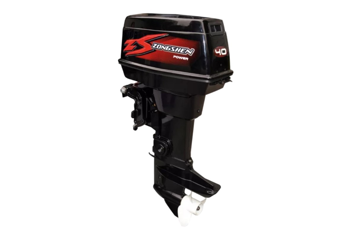Купить 2х-тактный лодочный мотор ZONGSHEN T40FWL в Москве