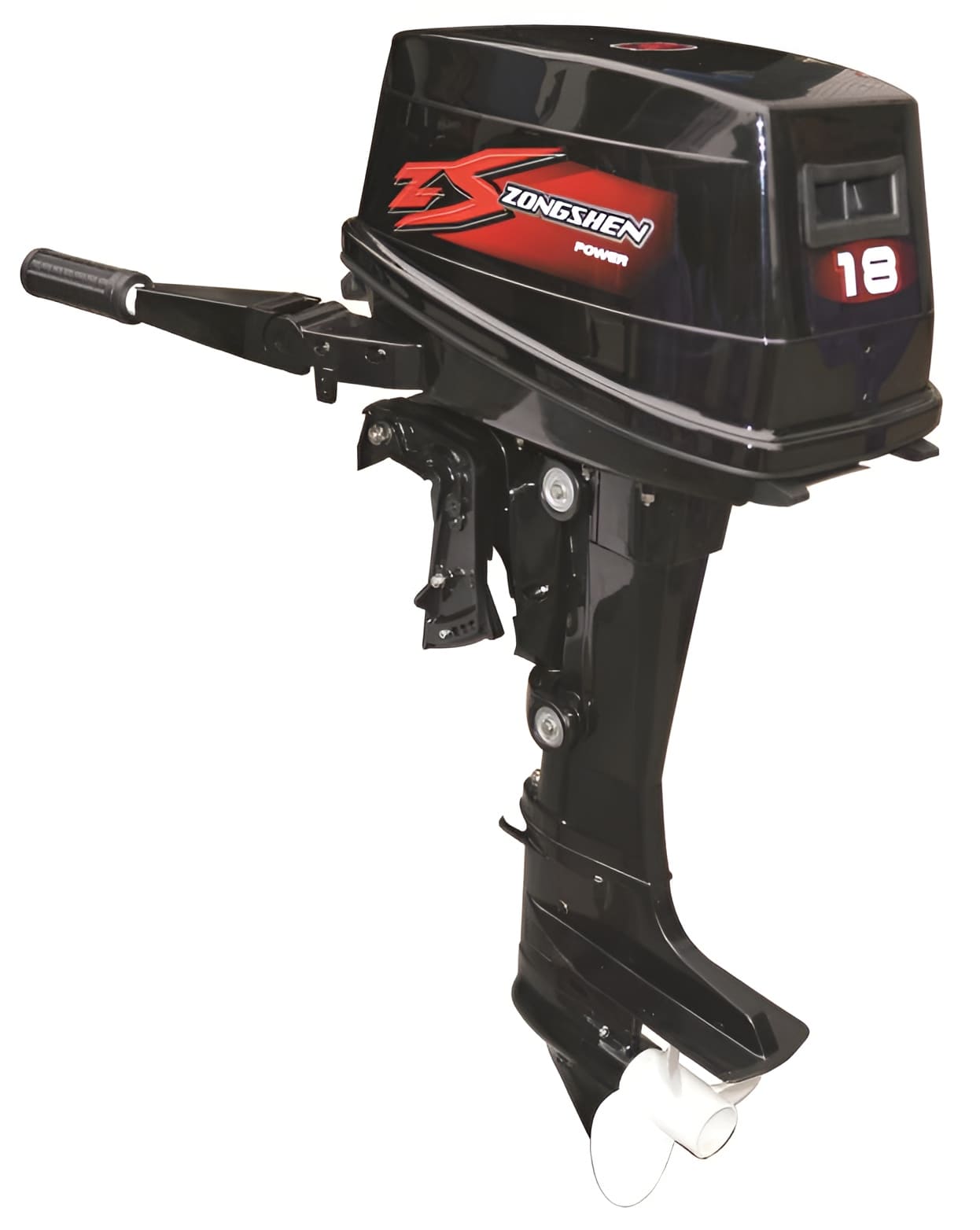 Купить 2х-тактный лодочный мотор ZONGSHEN T18BMS в Москве