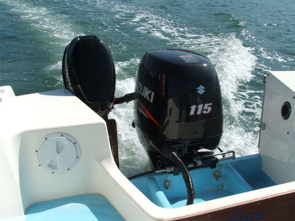 Купить 4х-тактный лодочный мотор SUZUKI DF115TL в Москве фото4