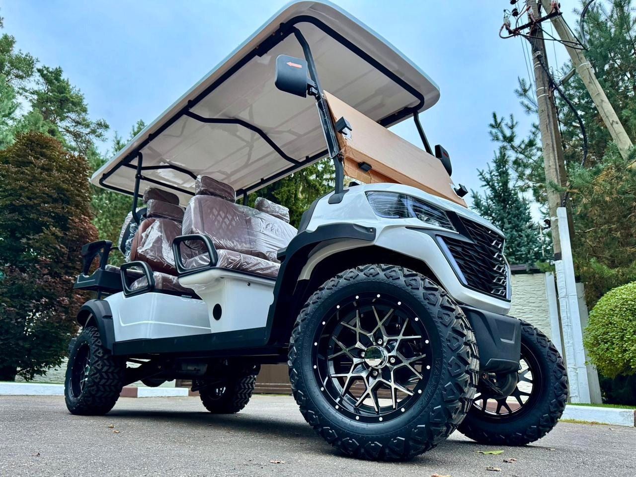 Купить Гольфкар EV SYSTEMS Maximus 4+2 в Москве фото2
