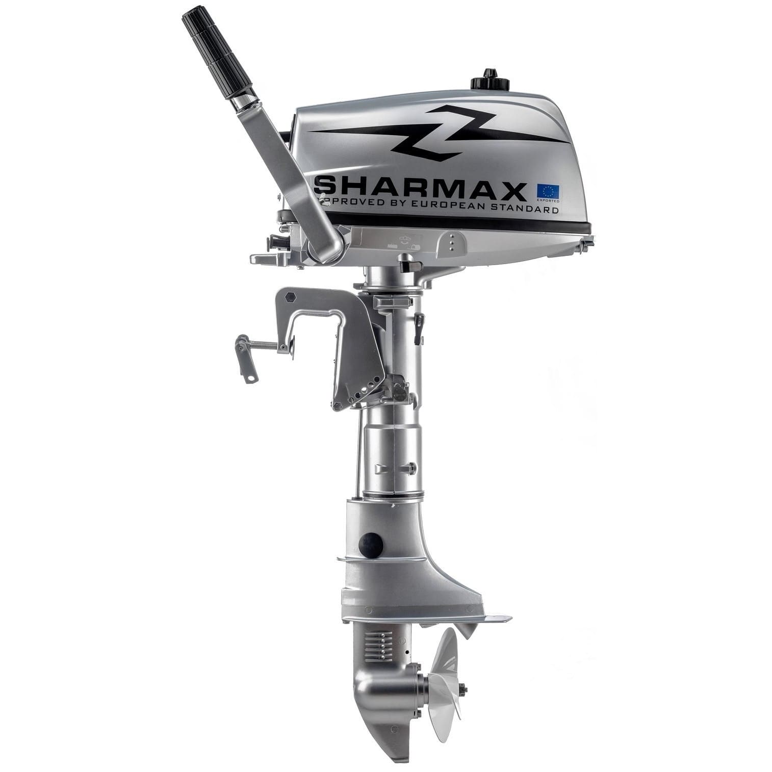 Купить 2х-тактный лодочный мотор SHARMAX SM5HS в Москве фото2