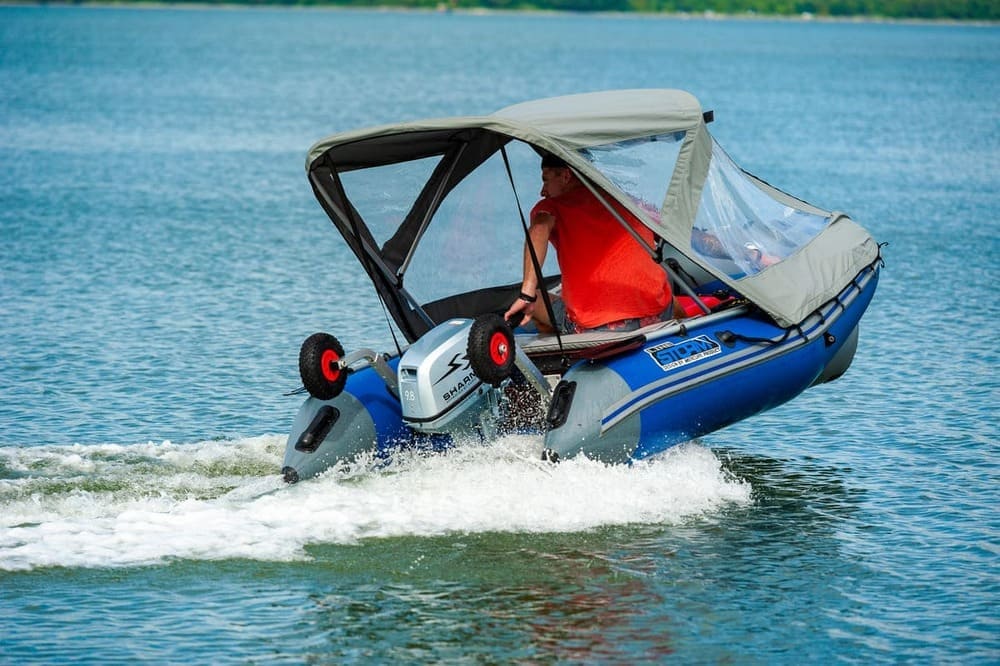 Купить 2х-тактный лодочный мотор SHARMAX SM9.8HS в Москве фото14