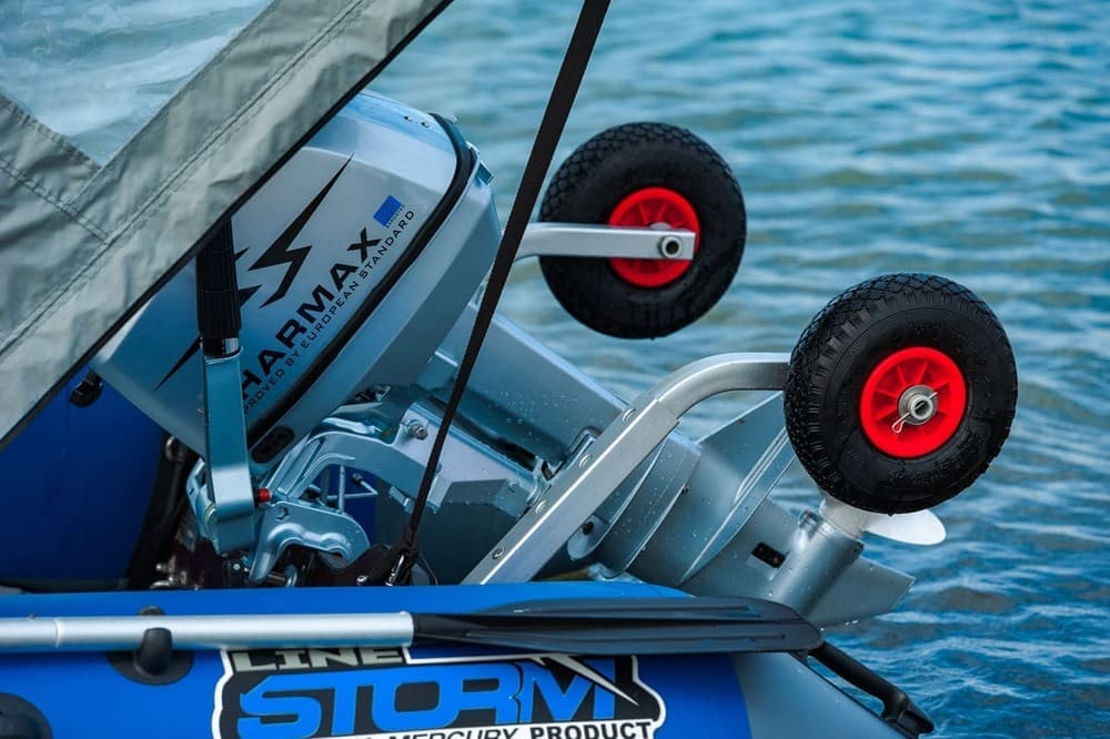 Купить 2х-тактный лодочный мотор SHARMAX SM9.8HS в Москве фото15