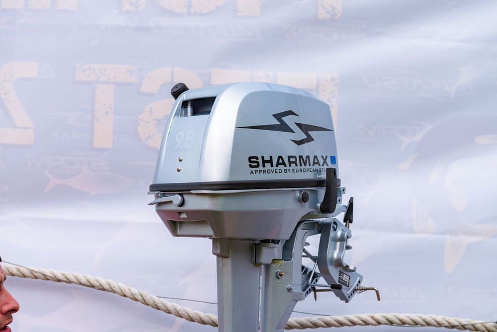 Купить 2х-тактный лодочный мотор SHARMAX SM9.8HS в Москве фото17