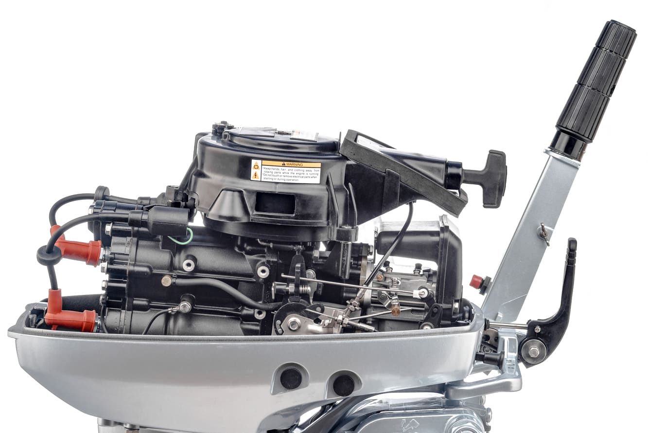 Купить 2х-тактный лодочный мотор SHARMAX SM9.9HS в Москве фото6