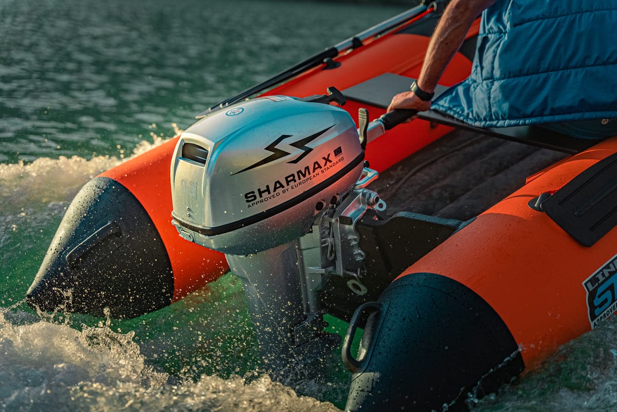 Купить 2х-тактный лодочный мотор SHARMAX SM9.9HS в Москве фото12