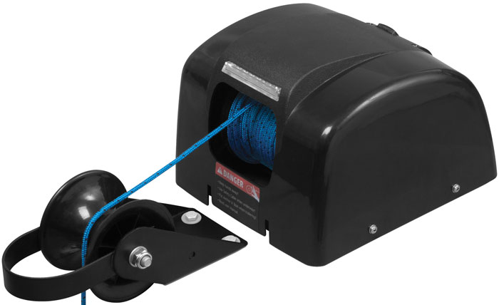 Купить Лебёдка якорная электрическая Big water 45 для якорей до 13,5 кг в Москве