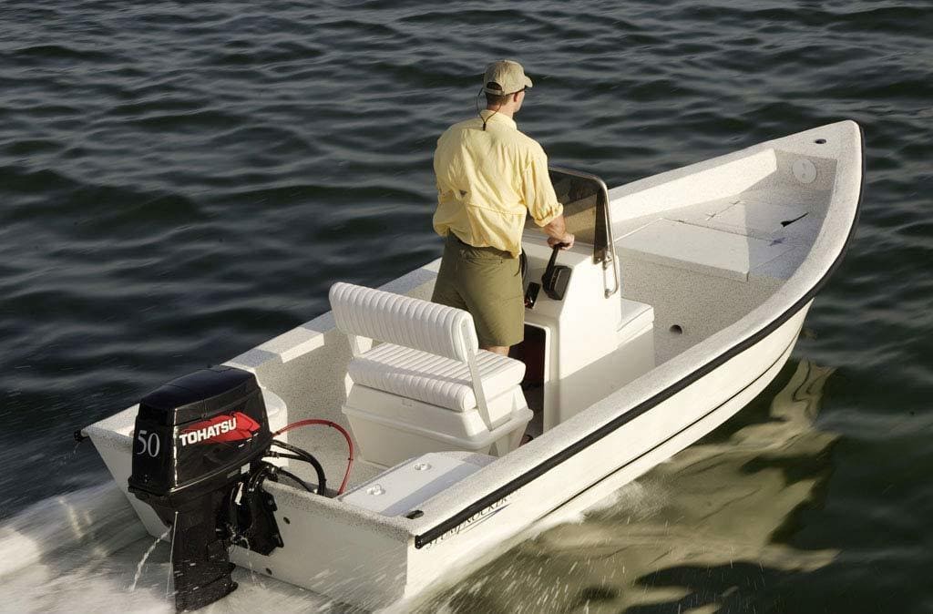 Купить 2х-тактный лодочный мотор TOHATSU M 50 D2 EPOS в Москве фото7